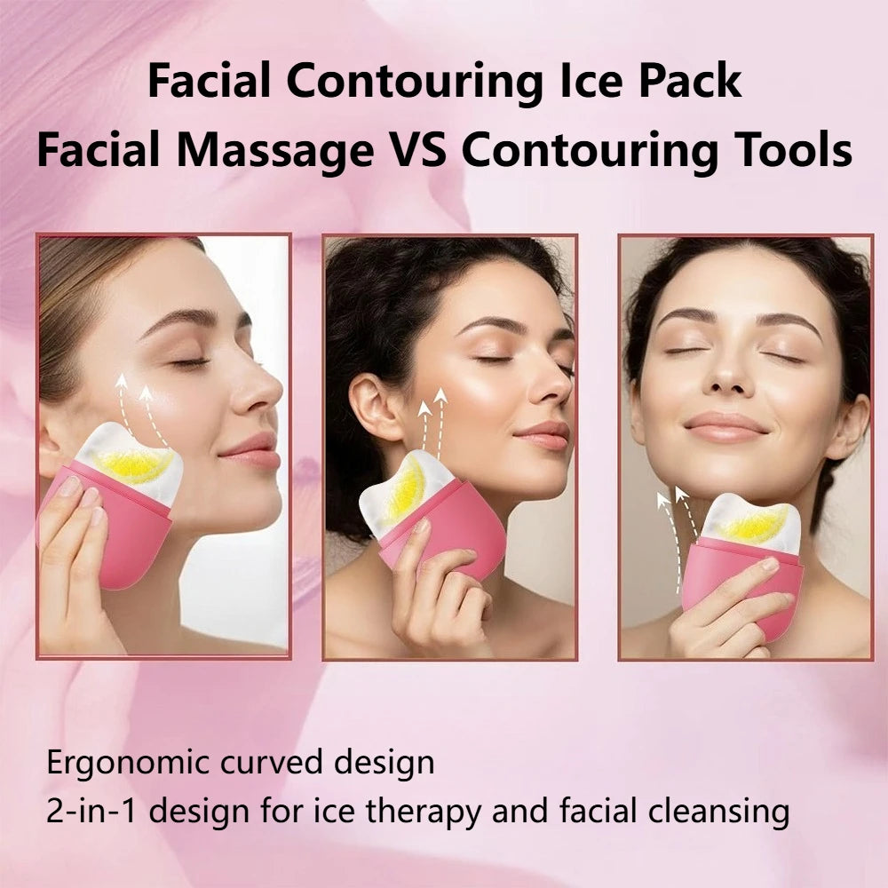 LUMIQ Ice Glow Roller- Cooling Face Massager