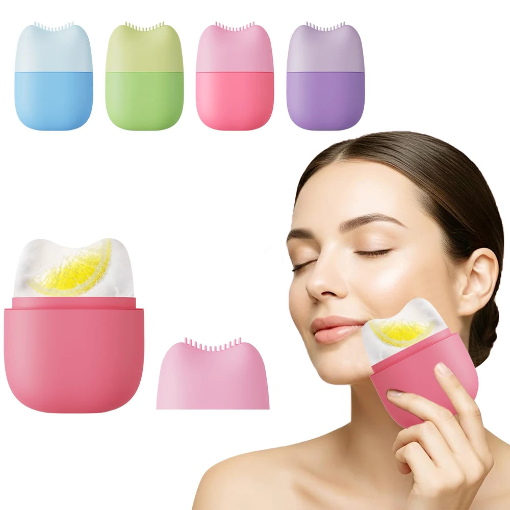 LUMIQ Ice Glow Roller- Cooling Face Massager